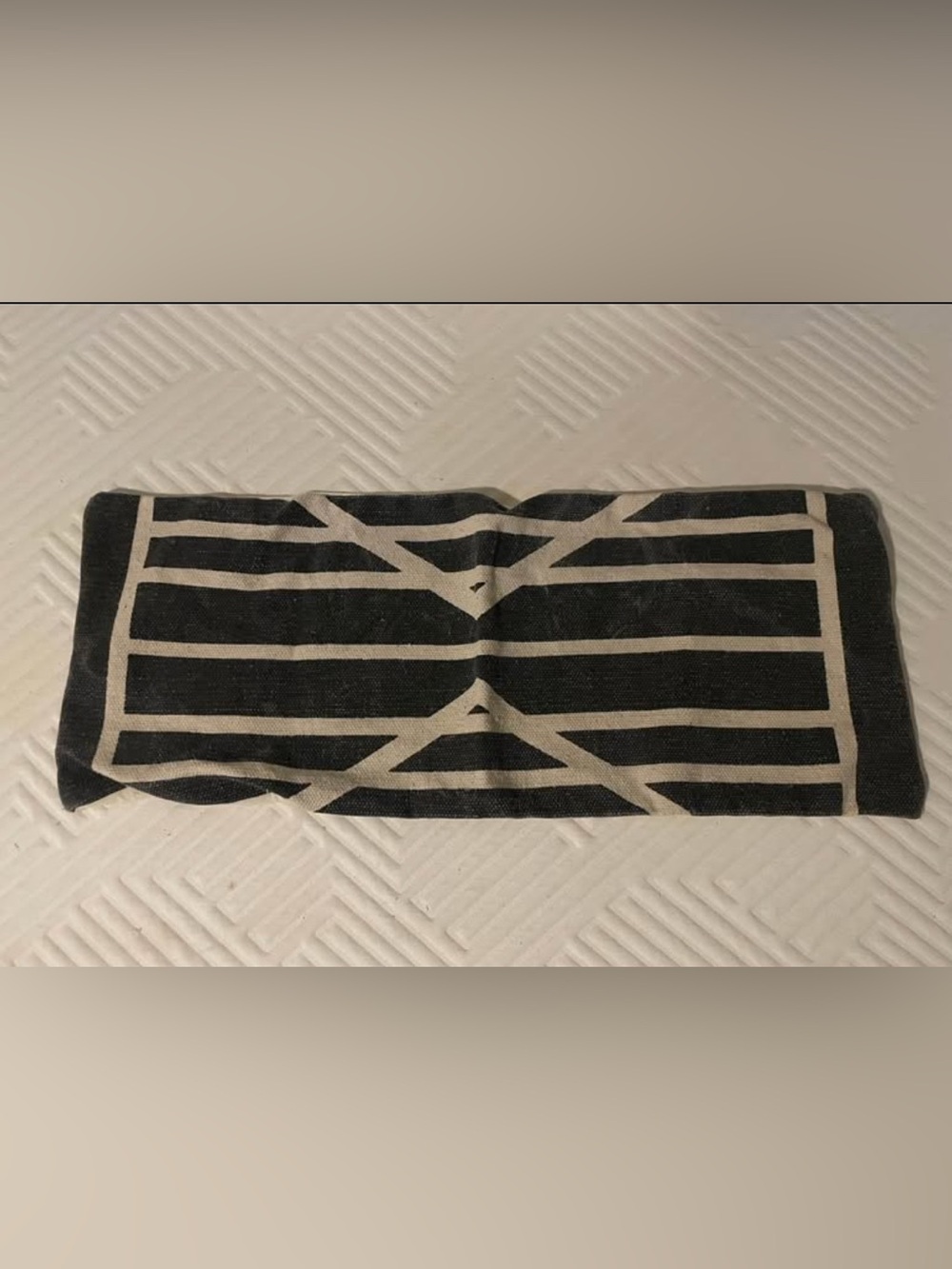 LONG THROW PILLOW COVER